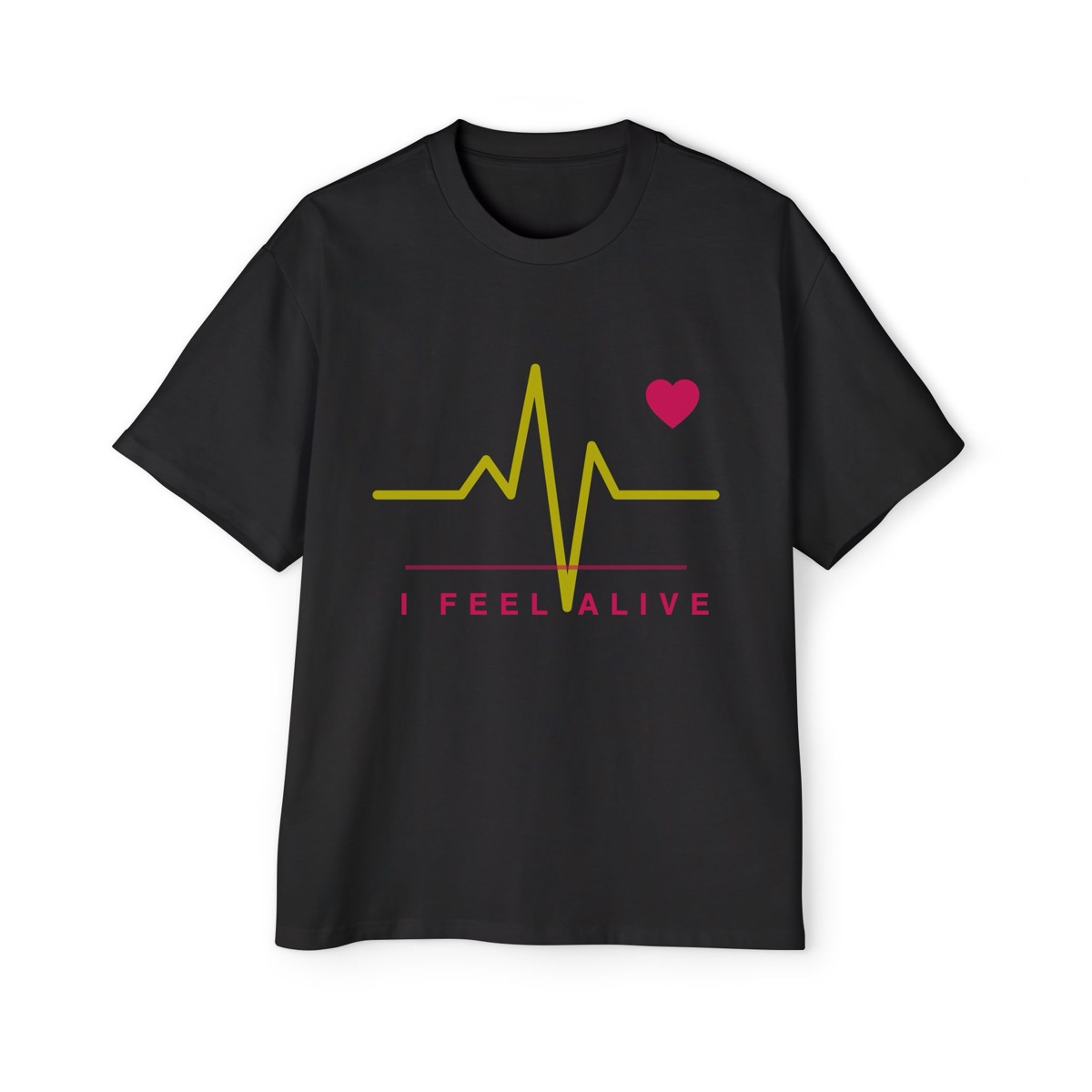 I FEEL ALIVE - black, ICS clothing by ONLY IBEE, photograph 1 of 1