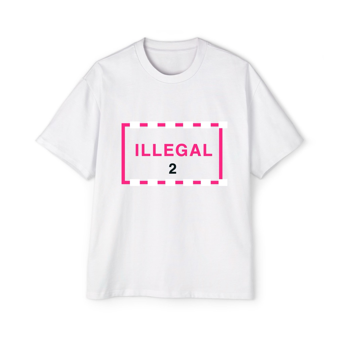 ILLEGAL 2 - white, ICS clothing by ONLY IBEE, photograph 1 of 1